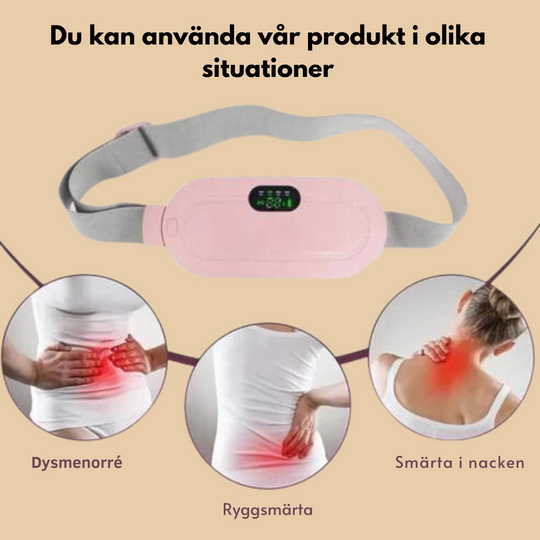 Menstruationsvärmefilt™ | Smärtfri menstruation med vårt värmefilt