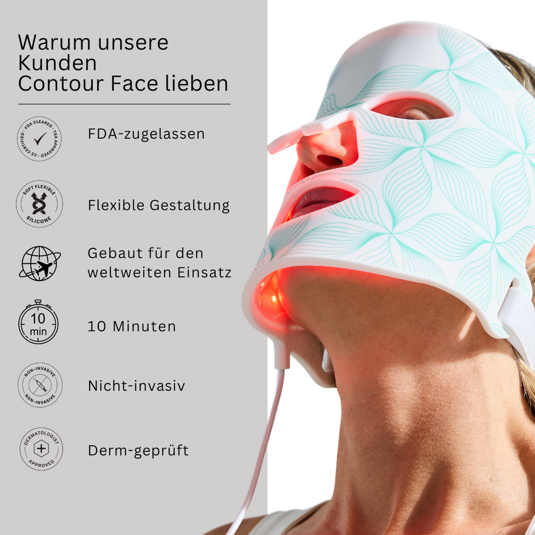 Mangolo Ansiktsmask™ | Flexibel infraröd mask!